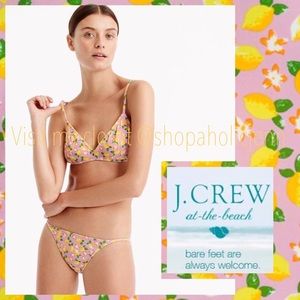 Lemon Print Bikini
